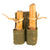 Original Vietnam War NVA / VC North Vietnamese Inert Full Wooden Training ChiCom Stick Fragmentation Grenade Set with Carrier Pouch Original Items
