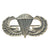Original U.S. WWII Sterling Silver Airborne Jump Wings With Box - Unissued Parachutist Badge Original Items