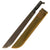 Original U.S. WWII Navy and Army Machete Lot With Scabbards - Both 1944 Dated Original Items