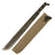 Original U.S. & British Vietnam War Machete & Bayonet Lot - Three U.S. Machetes & No. 9 Bayonet for No. 4 Mk. 2 Lee Enfield