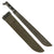 Original U.S. & British Vietnam War Machete & Bayonet Lot - Three U.S. Machetes & No. 9 Bayonet for No. 4 Mk. 2 Lee Enfield