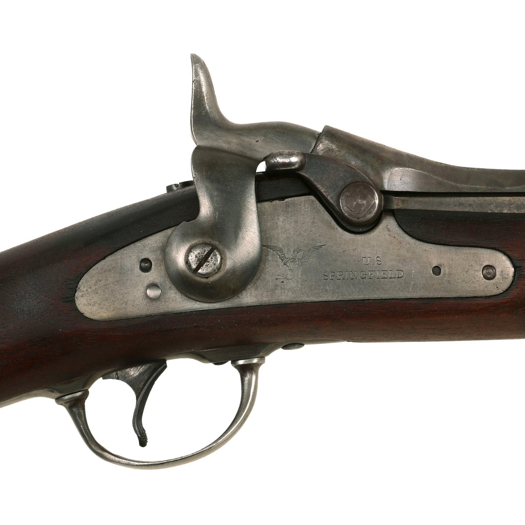 Original U.S. Springfield Trapdoor M1884 Rifle Converted to Saddle Rin ...