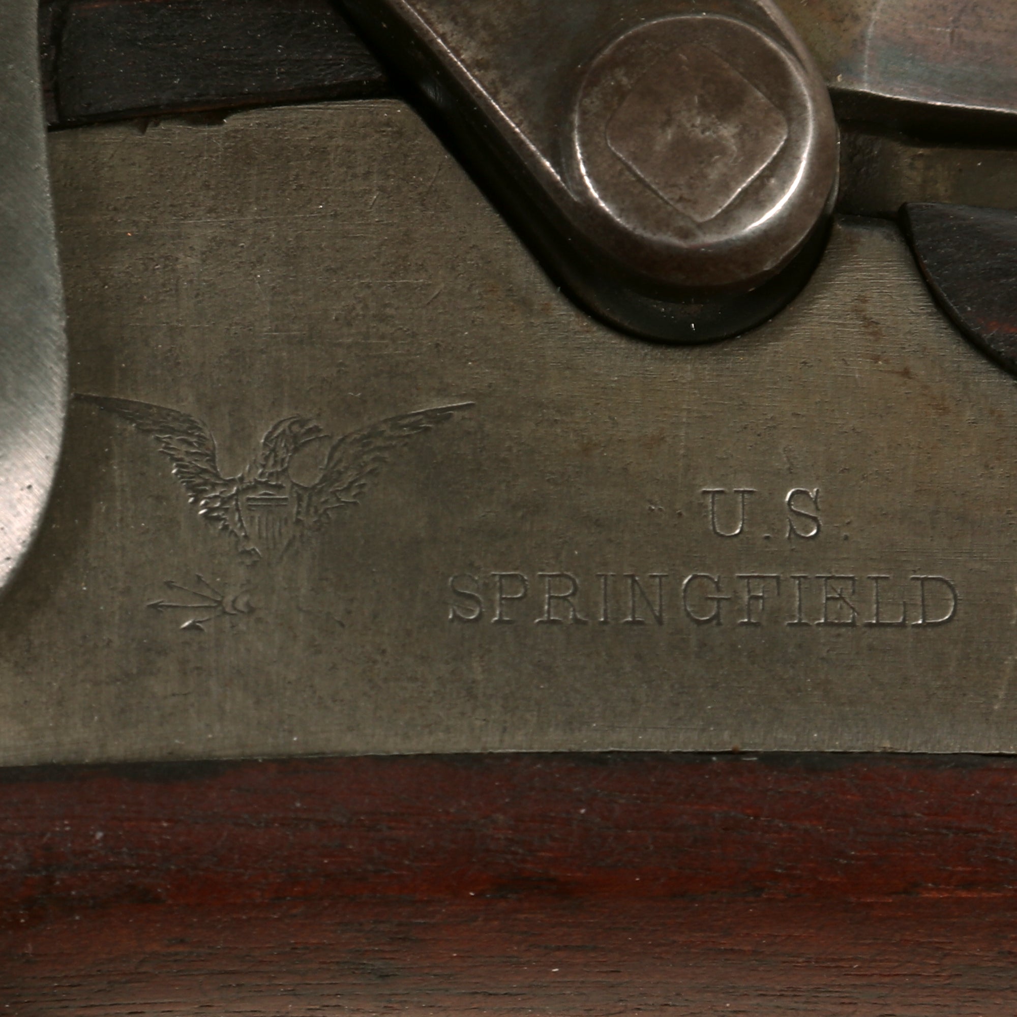Original U.S. Springfield Trapdoor M1884 Rifle Converted to Saddle Rin ...