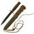 Original U.S. WWII M3 Blade Marked Fighting Knife by Camillus with M8 Scabbard by B.M. Co. Original Items