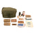 Original U.S. Early Vietnam War Unit-One Rubberized Trifold M3 Medical Bag - With Contents Original Items
