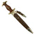 Original German Early WWII SA Dagger by Rare Maker G. Reinhold GraH of Solingen-Foche with Scabbard & Hanger Original Items