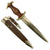 Original German Early WWII SA Dagger by Rare Maker G. Reinhold GraH of Solingen-Foche with Scabbard & Hanger Original Items