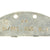 Original German WWII Polizei Schützen Regiment 1 Identity Disc Dog Tag Half - 4th SS Polizei Panzergrenadier Division Original Items