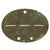 Original German WWII Waffen SS Flak Training and Replacement Identity Disc Dog Tag - No. 10442 Original Items