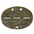 Original German WWII 2nd SS Panzer Division Signals Battalion Identity Disc Dog Tag - No. 1274 Original Items