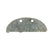 Original German WWII 2nd SS Panzer Division Regiment "Deutschland" Identity Disc Dog Tag Half - No. 1229 Original Items