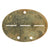 Original German WWII SS Identity Disc Dog Tag - 14th Waffen Grenadier 1st SS Galician Division - No. 185 Original Items