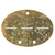 Original German WWII SS Identity Disc Dog Tag - 14th Waffen Grenadier 1st SS Galician Division - No. 185 Original Items