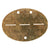 Original German WWII SS Identity Disc Dog Tag - 14th Waffen Grenadier 1st SS Galician Division - No. 81 Original Items