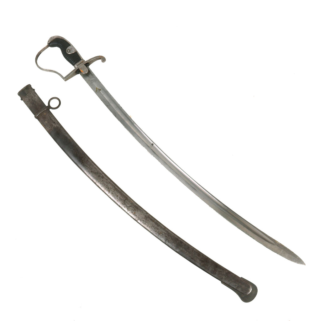 Original Imperial German Pre - WWI Fußartillerie-Regiment Encke (Magdeburgisches) Marked Officer's Sword Dated 1905 with Scabbard - Blücher Saber Original Items