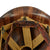 Original U.S. WWII 1943 M1 McCord Front Seam Fixed Bale Helmet with Camouflage Painted Firestone Liner Original Items