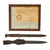 Original German WWII Documented USGI Bring Back 98k 1944 dated Bayonet by Carl Eickhorn with Re-worked WWI Scabbard and Frog Original Items