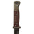 Original German WWII Documented USGI Bring Back 98k 1944 dated Bayonet by Carl Eickhorn with Re-worked WWI Scabbard and Frog Original Items