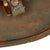 Original German WWII Battle Damaged M40 Single Decal Luftwaffe Helmet with Relic Liner & Chinstrap - ET64 Original Items