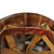 Original U.S. WWII/Korean War M1 Schlueter Front Seam Fixed Bale Helmet with CAPAC Liner and Blue Anchor 1953 USMC Cover With Stenciled Eagle, Globe and Anchor Original Items