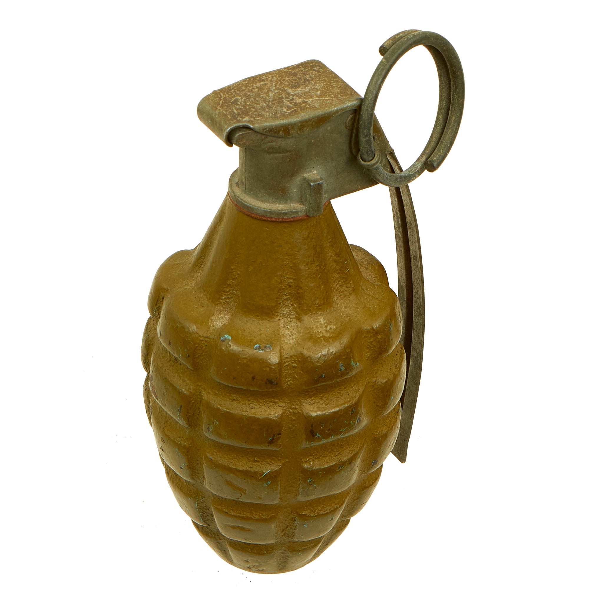 Original U.S. WWII M21 Inert Practice Pineapple Fragmentation Training ...