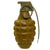 Original U.S. WWII M21 Inert Practice Pineapple Fragmentation Training Hand Grenade Original Items