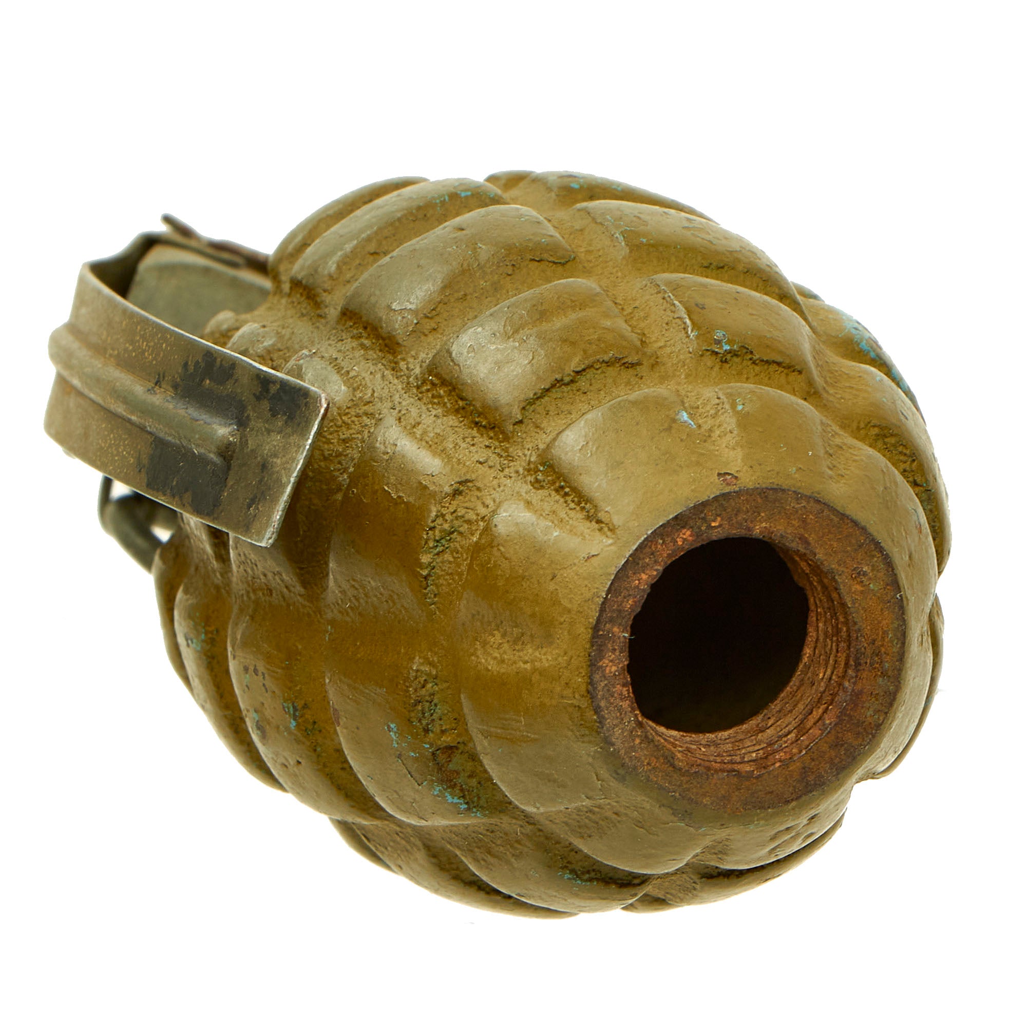Original U.S. WWII M21 Inert Practice Pineapple Fragmentation Training ...