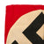 Original German WWII NSDAP Double Sided National Political Flag Cutoff Center Insignia Section - 20 ½" x 22" Original Items