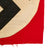 Original German WWII NSDAP Double Sided National Political Flag Cutoff Center Insignia Section - 20 ½" x 22" Original Items