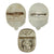 Original German WWII USGI Bring Back Tinnie Event Badge and Stickpin Grouping - 16 Items Original Items