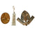 Original German WWII USGI Bring Back Tinnie, Insignia and Stick Pin Grouping - 19 Items Original Items