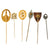 Original German WWII USGI Bring Back Tinnie Event Badge and Stickpin Grouping - 16 Items Original Items