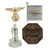 Original German WWII USGI Bring Back Tinnie Event Badge and Stickpin Grouping - 16 Items Original Items