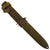 Original U.S. WWII M3 Blade Marked Fighting Knife by Camillus with Named M8 Scabbard Original Items