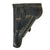 Original German WWII Walther P38 Black Leather Softshell Holster by Friedrich Offermann & Söhne - Dated 1944 Original Items