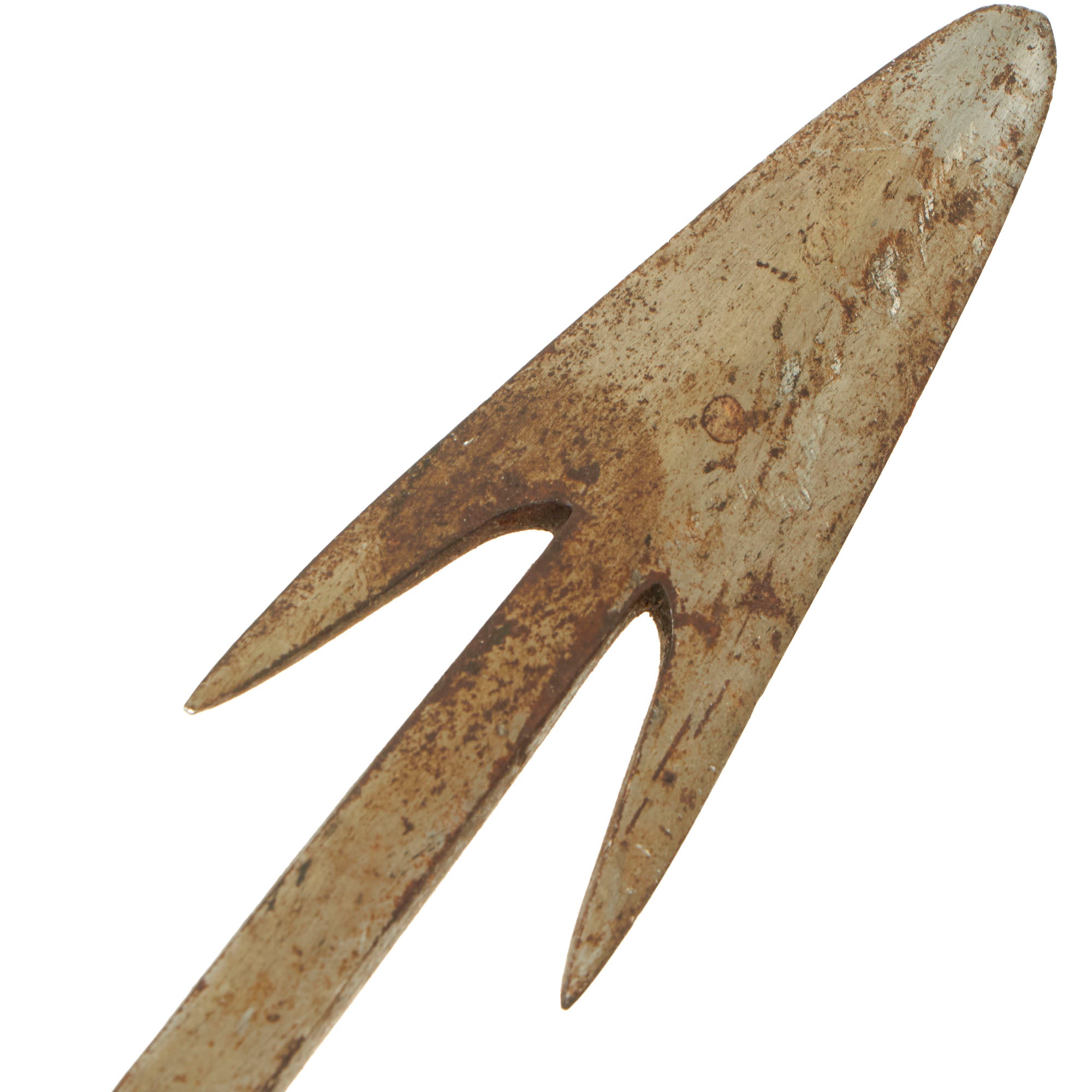 Original Victorian Era Native African Rope Spear - 90” or 7½ feet long ...