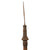 Original Indian 19th Century Spear with Wooden Shaft & Leaf Shaped Blade - 61¾” Original Items