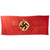 Original German WWII USGI Bring Back NSDAP Large Double Sided National Political Banner Flag - 38" x 95" Original Items