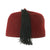 Original German WWII Waffen SS M43 Maroon Parade Fez for Foreign Volunteers with Tassel & Sweatband - Missing Insignia - Size 57 Original Items