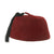 Original German WWII Waffen SS M43 Maroon Parade Fez for Foreign Volunteers with Tassel & Sweatband - Missing Insignia - Size 57 Original Items