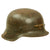 Original German WWII M42 KIA Shot Damaged Army Heer Helmet with Torn Liner - stamped ckl68 Original Items
