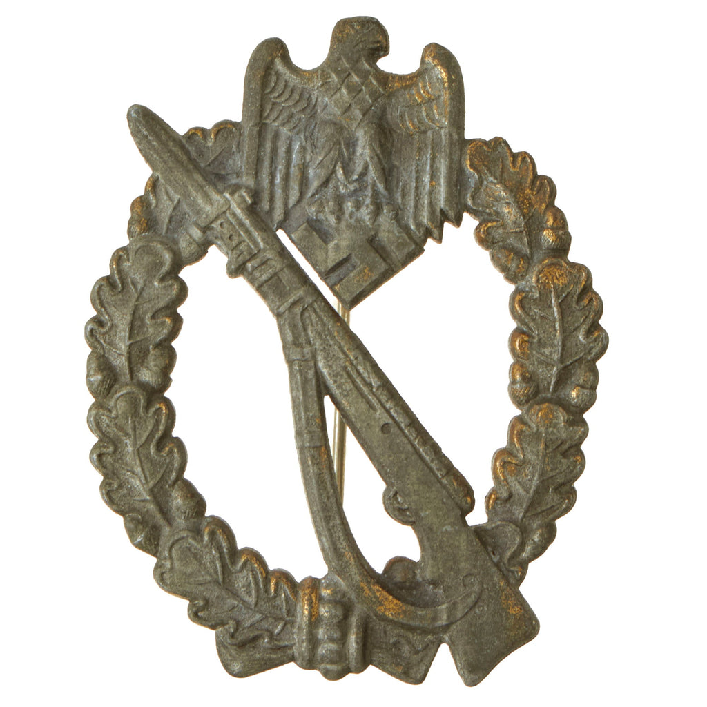 Original German WWII Bronze Grade Infantry Assault Badge by Josef Feix & Söhne of Gablonz Original Items