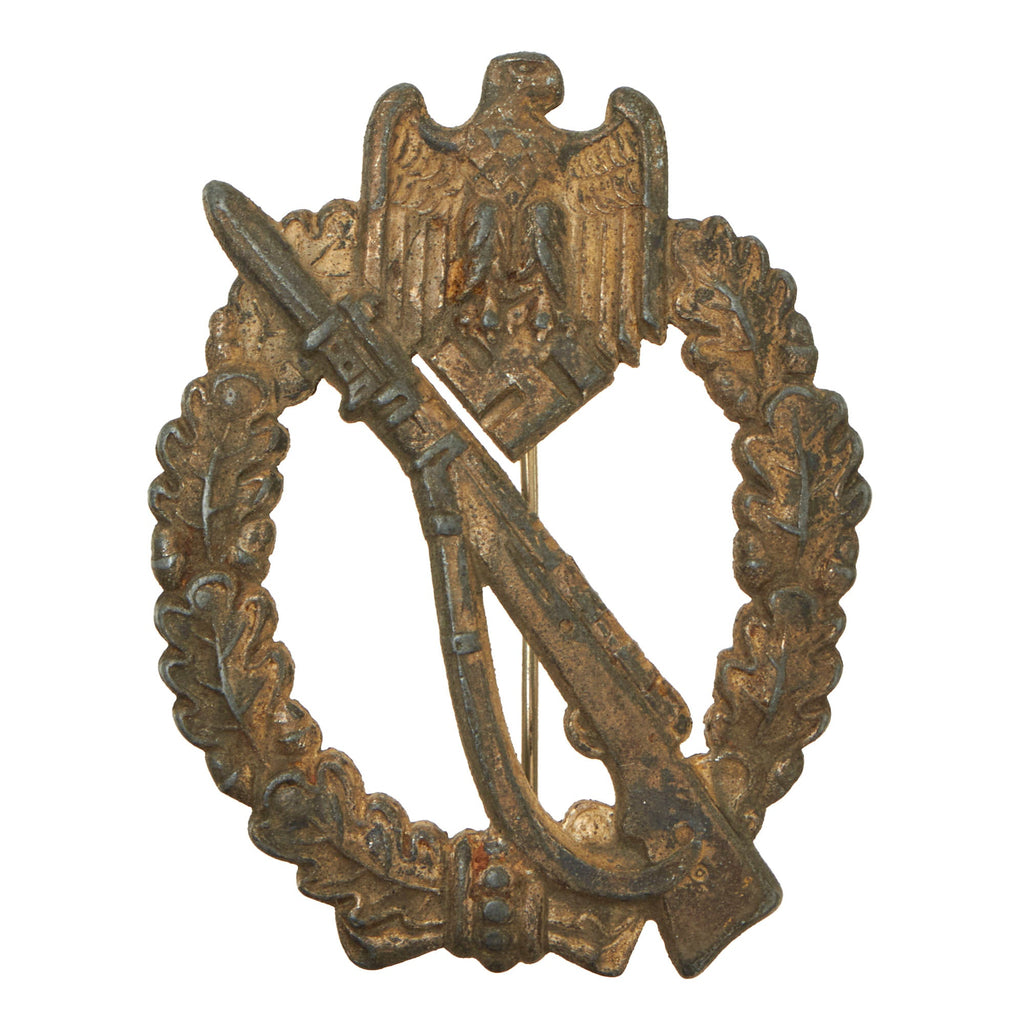 Original German WWII Silver Grade Infantry Assault Badge by Josef Feix & Söhne of Gablonz Original Items