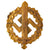 Original German WWII Gold Grade SA Sports Badge by L. Chr. Lauer - Numbered 40898 Original Items