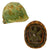 Original U.S. Vietnam War M1 Helmet with Camouflage Cover and 1956 Dated Liner Original Items
