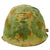 Original U.S. Vietnam War M1 Helmet with Camouflage Cover and 1956 Dated Liner Original Items