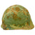 Original U.S. Vietnam War M1 Helmet with Camouflage Cover and 1956 Dated Liner Original Items