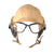 Original U.S. WWII Army Air Force Aviator Flight Helmet Set - Pilot’s Goggles & AN-H-15 Helmet with Earphones Original Items
