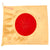 Original Japanese WWII USGI Captured National flag Signed by Over 15 Servicemen - 34" x 29” Original Items
