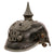 Original Imperial German WWI Wartime Depot-Refurbished Prussian EM/NCO Infantry M1915 Pickelhaube Spiked Helmet Original Items